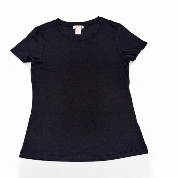 Sundry Black Tencel Modal Tee Shirt XS New With Tags Soft Luxury Basic - Picture 4 of 5